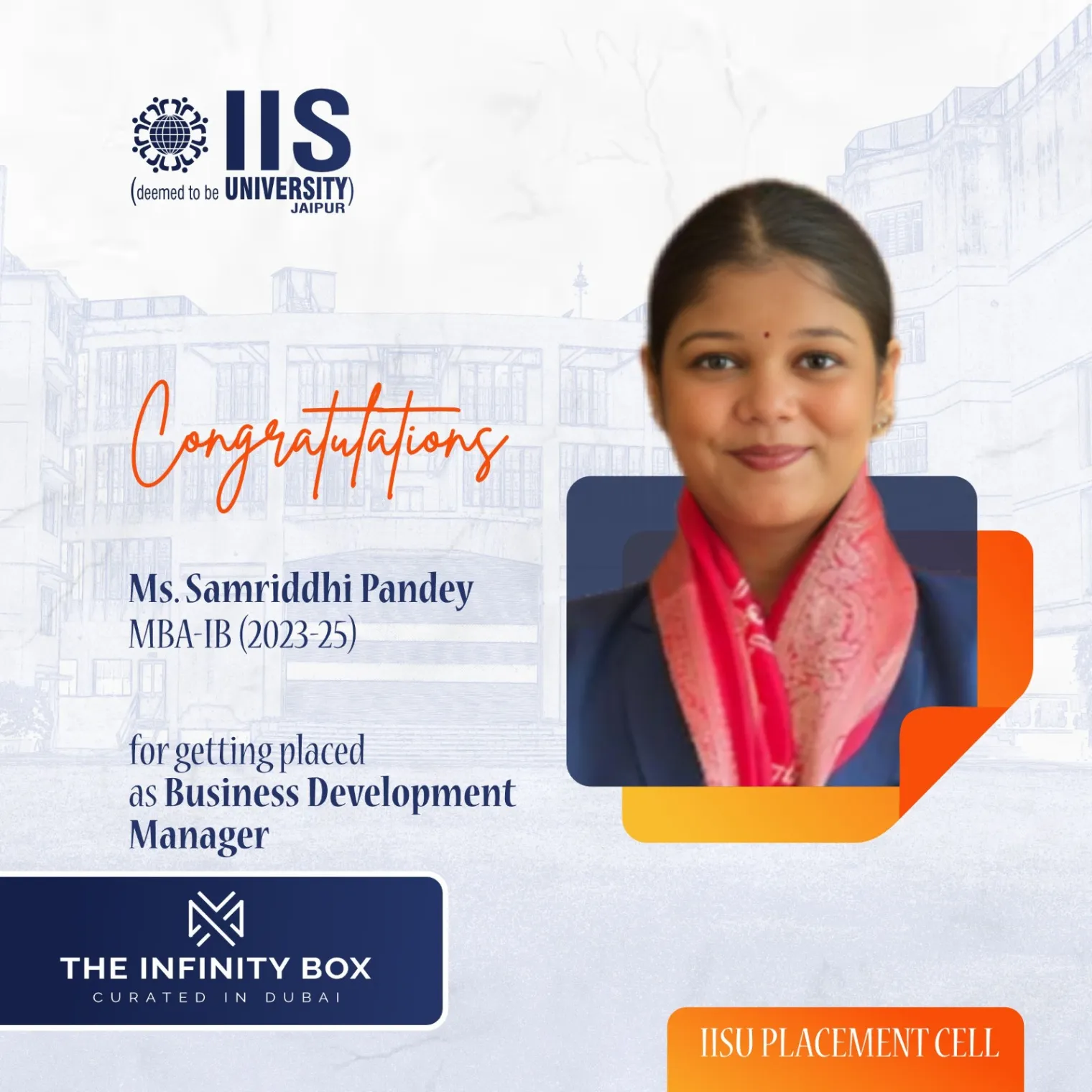 IIS Placement Samriddhi Pandey